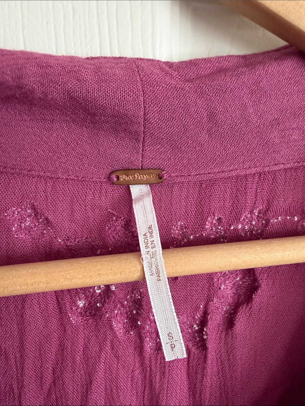 Free People Embroidered Fable Midi Dress - Picture 6 of 8
